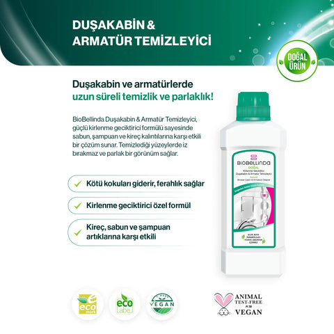 Nettoyant pour cabines de douche et robinetterie - BL152