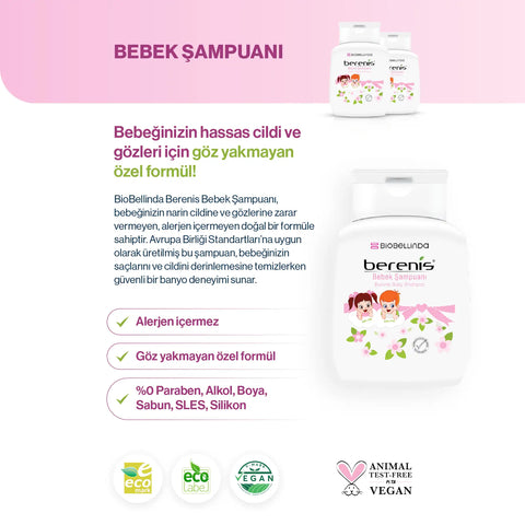 Shampoo per Bambini | Formula Delicata Senza Lacrime – BL67