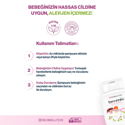 Shampoo per Bambini | Formula Delicata Senza Lacrime – BL67