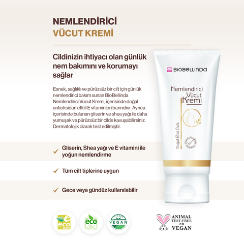 Feuchtigkeitsspendende Körpercreme - BL83