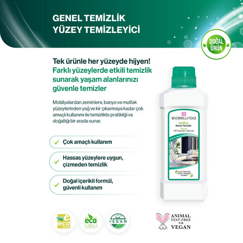 Çok Amaçlı Doğal Yüzey Temizleyici - BL01