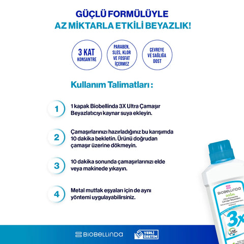 Çamaşır beyazlatıcı (ultra konsantre) - BL02