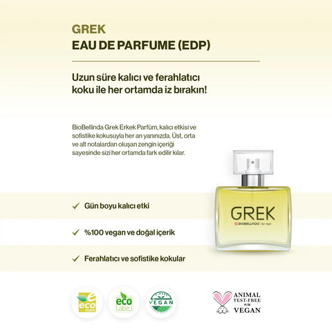 Grek Eau De Parfum Erkekler İçin - BL103