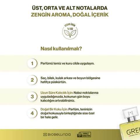 Grek Eau De Parfum Erkekler İçin - BL103