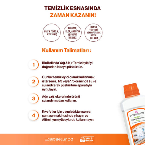 Yağ ve Kir Temizleyici - BL12