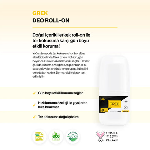 GREK Deo Roll-On für Herren - BL128
