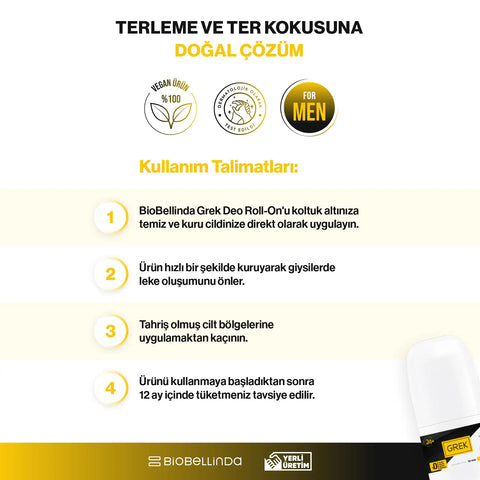 GREK Deo Roll-On für Herren - BL128