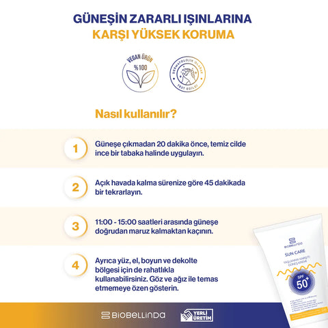 Yaşlanma Karşıtı Güneş Kremi SPF 50 - BL136