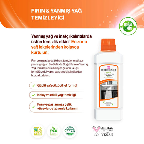 Fırın ve Yanmış Yağ Temizleyici - BL151