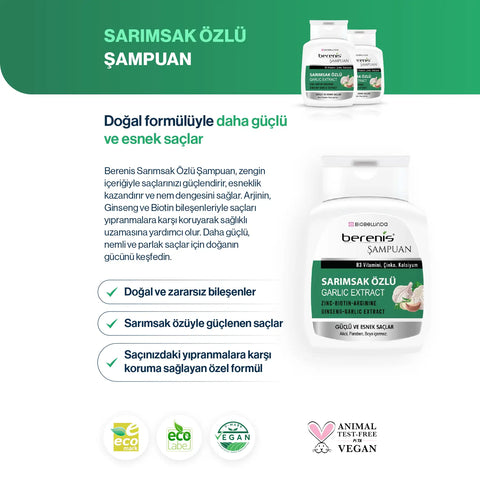 Sarımsak Özlü Şampuan – BL162