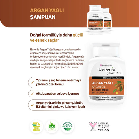 Argan Yağlı Şampuan – BL163