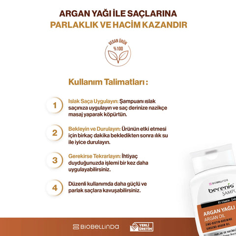 Argan Yağlı Şampuan – BL163