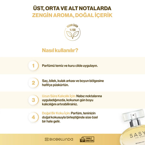 Sasy Eau De Parfum Kadınlar İçin - BL172