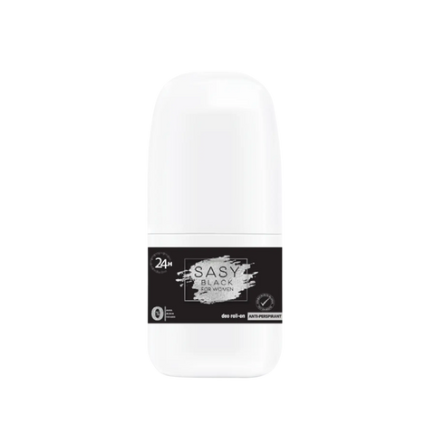 Sasy Black Antiperspirant Deo Roll-On - BL180