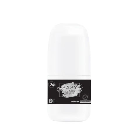 Sasy Black Antiperspirant Deo Roll-On - BL180