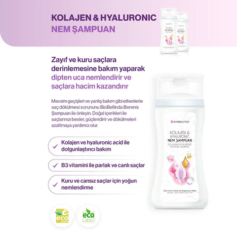 Collagen-Hyaluron-Feuchtigkeitsshampoo - BL249
