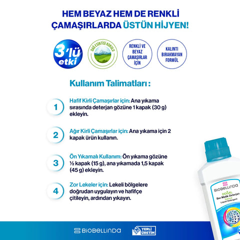 Sıvı deterjan (Üçlü etkili) - BL262