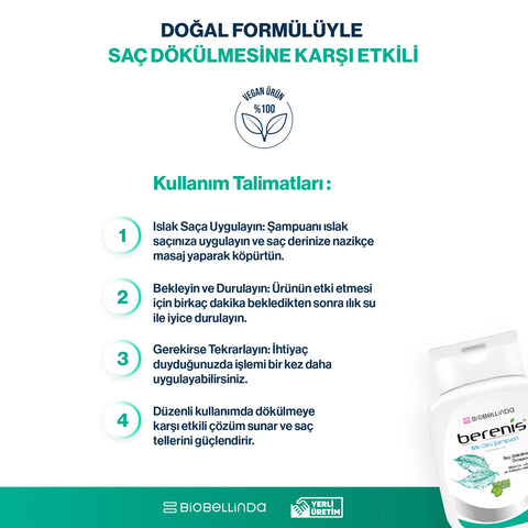 Saç dökülmesine karşı şampuan - BL66