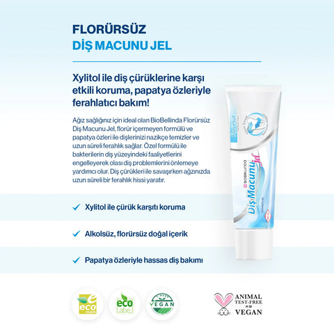 Florürsüz diş macunu (Papatya özlü)  - BL85