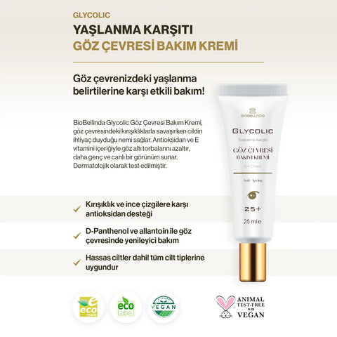 Glikolik Göz Bakım Kremi (25+) - BL89