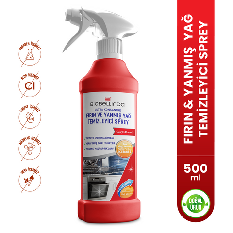 Fırın ve Yağ Temizleyici Sprey – BL285