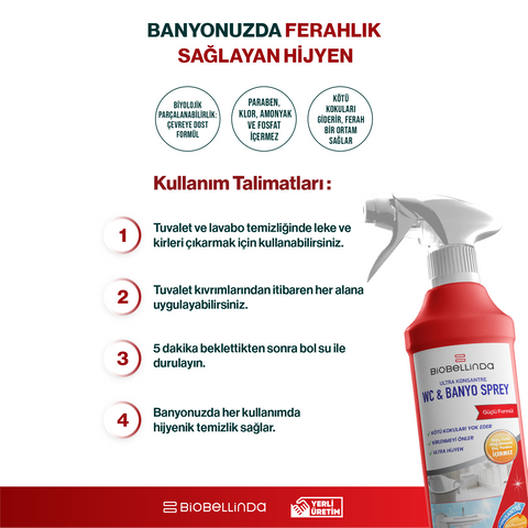 WC- & Bad-Reinigungsspray - BL284